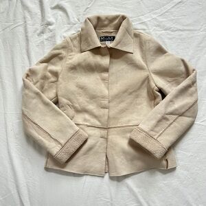 Mudd Women's Tan Teddy Jacket